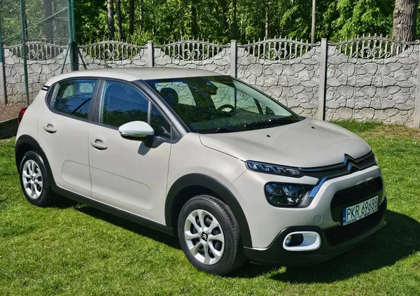 samochody osobowe Citroen C3 cena 57900 przebieg: 26000, rok produkcji 2022 z Wąbrzeźno